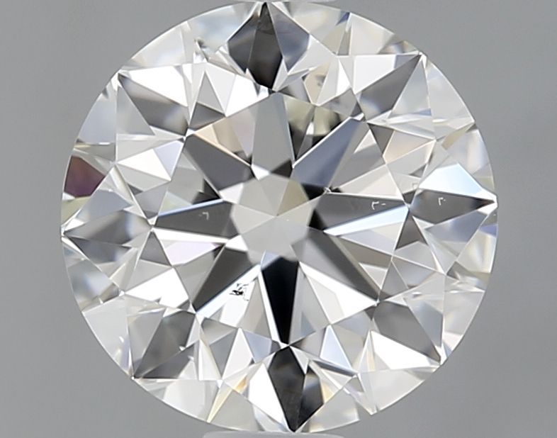 Diamante Naturale Taglio Brillante 1.21ct 3EX J VS2 - GIA - 6.72x6.76x4.21mm