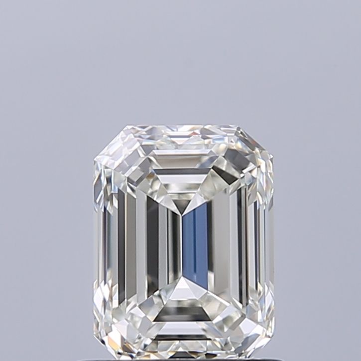 Diamante Naturale Taglio Smeraldo 0.9ct VG/EX J FL - GIA - 6.21x4.6x3.18mm