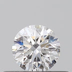 Diamante Naturale Taglio Brillante 0.3ct VG/EX/EX D VS1 - GIA - 4.29x4.26x2.69mm