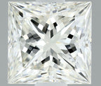 Diamante Naturale Taglio Princess 0.54ct EX/EX I VVS1 - IGI - 4.51x4.47x3.26mm