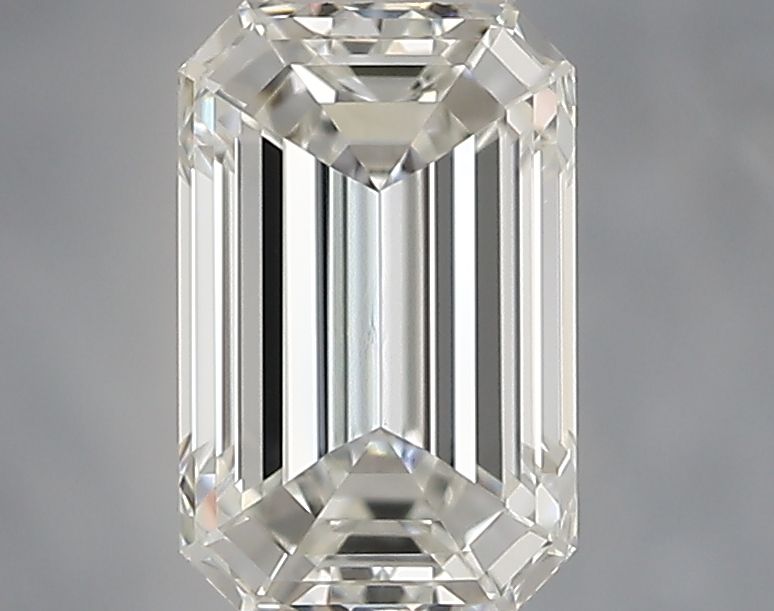 Diamante Naturale Taglio Smeraldo 0.92ct VG/EX F VS1 - IGI - 6.86x4.36x3.02mm