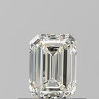 Diamante Naturale Taglio Smeraldo 0.5ct VG/VG J VS1 - GIA - 5.29x3.77x2.51mm