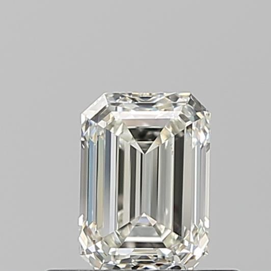 Diamante Naturale Taglio Smeraldo 0.5ct VG/VG J VS1 - GIA - 5.29x3.77x2.51mm