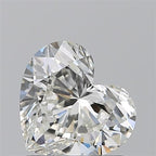 Diamante Naturale Taglio Cuore 1.02ct VG/VG J IF - GIA - 6.2x7.06x3.9mm