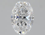 Diamante Naturale Taglio Ovale 0.9ct VG/VG D VVS1 - GIA - 7.9x5.18x3.3mm