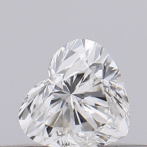 Diamante Naturale Taglio Cuore 0.18ct VG/G G VS1 - GIA - 3.46x3.77x2.34mm