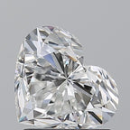 Diamante Naturale Taglio Cuore 1.5ct EX/EX G VVS2 - GIA - 6.73x7.91x4.74mm