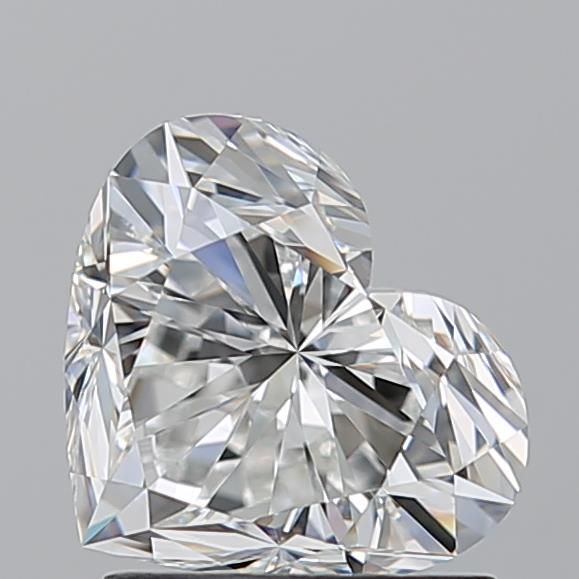 Diamante Naturale Taglio Cuore 1.5ct EX/EX G VVS2 - GIA - 6.73x7.91x4.74mm