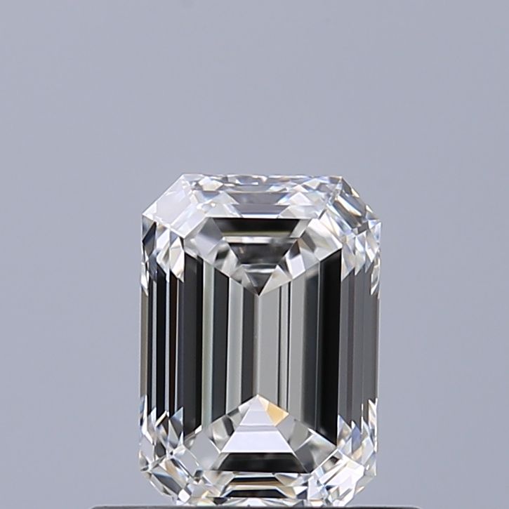 Diamante Naturale Taglio Smeraldo 0.63ct VG/EX F IF - GIA - 5.8x4.07x2.72mm