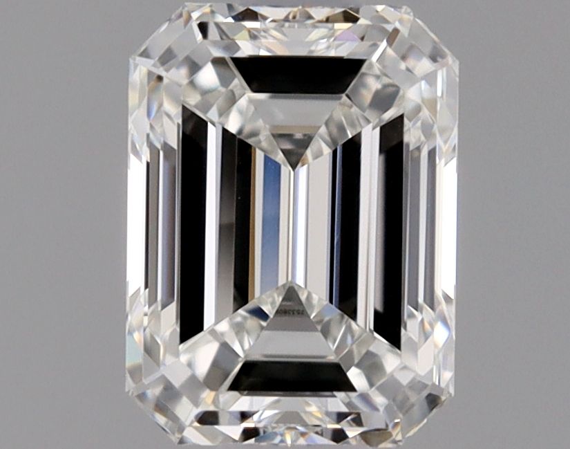 Diamante Naturale Taglio Smeraldo 0.5ct VG/EX G VVS2 - GIA - 5.11x3.81x2.67mm