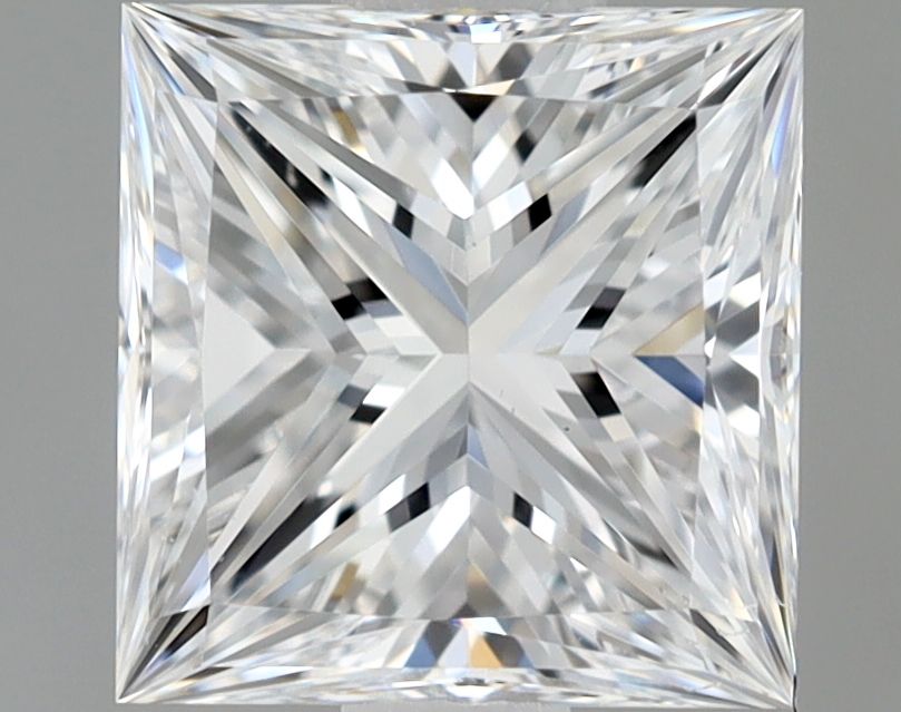 Diamante Naturale Taglio Princess 0.9ct EX/EX D VS2 - GIA - 5.43x5.29x3.95mm