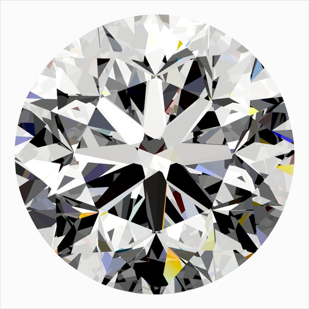 Diamante Naturale Taglio Brillante 0.3ct G/VG/EX G VS1 - IGI - 4.14x4.16x2.74mm