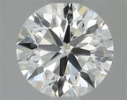 Diamante Naturale Taglio Brillante 0.5ct 3EX E VVS2 - IGI - 5.03x5.06x3.17mm
