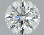 Diamante Taglio Brillante 0.51ct VG/EX/EX E VVS2 - IGI - 4.96x5.0x3.23mm