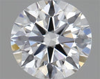 Diamante Naturale Taglio Brillante 0.45ct 3EX D VS1 - GIA - 4.9x4.92x3.01mm