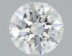 Diamante Naturale Taglio Brillante 0.57ct 3EX F VVS1 - IGI - 5.23x5.25x3.32mm