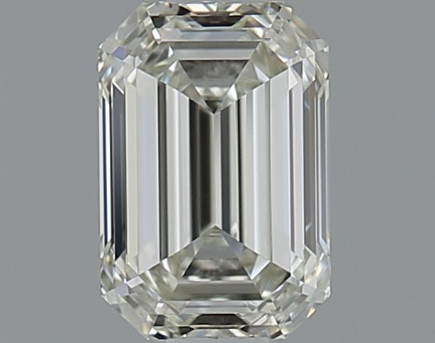Diamante Naturale Taglio Smeraldo 0.8ct EX/EX J VVS1 - IGI - 6.37x4.37x2.85mm