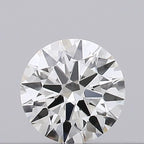 Diamante Naturale Taglio Brillante 0.15ct 3EX J VVS1 - GIA - 3.45x3.46x2.09mm