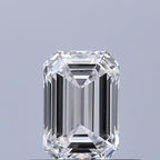 Diamante Naturale Taglio Smeraldo 0.5ct VG/EX D VS1 - GIA - 5.45x3.73x2.48mm