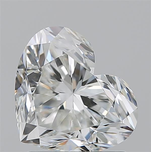 Diamante Naturale Taglio Cuore 1.73ct EX/EX H VVS2 - GIA - 7.05x8.28x4.85mm