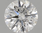 Diamante Naturale Taglio Brillante 0.5ct EX/VG/EX H VS1 - GIA - 5.1x5.06x3.15mm