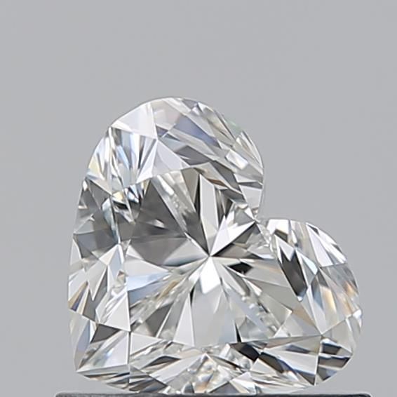 Diamante Naturale Taglio Cuore 0.76ct EX/VG H VVS2 - GIA - 5.34x6.31x4.0mm