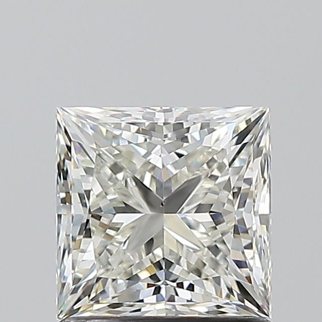 Diamante Naturale Taglio Princess 1.21ct EX/EX J VS2 - GIA - 5.68x5.62x4.15mm