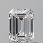 Diamante Naturale Taglio Smeraldo 0.7ct VG/EX E VVS1 - GIA - 5.85x4.23x2.92mm
