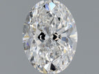 Diamante Naturale Taglio Ovale 0.41ct VG/G D VVS1 - GIA - 5.61x4.13x2.72mm