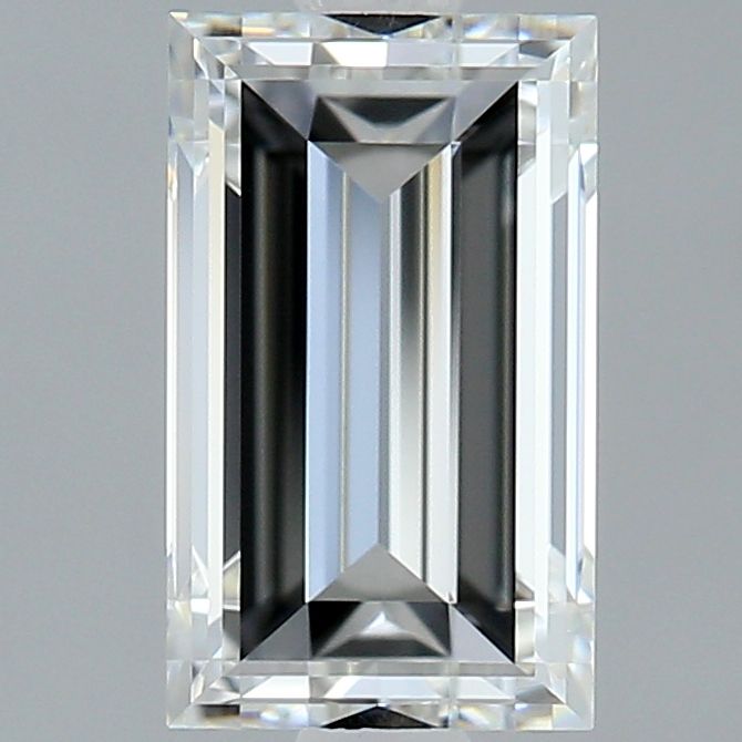 Diamante Naturale Taglio Baguette 1ct VG/EX F VVS1 - GIA - 7.2x4.29x2.98mm