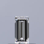Diamante Naturale Taglio Baguette 0.3ct EX/VG D VVS1 - GIA - 5.6x2.79x1.91mm