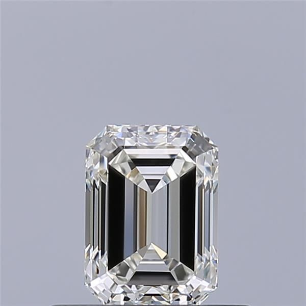 Diamante Naturale Taglio Smeraldo 0.5ct EX/EX G VVS1 - IGI - 5.22x3.78x2.62mm
