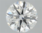 Diamante Naturale Taglio Brillante 0.7ct 3EX F VVS1 - IGI - 5.66x5.69x3.52mm