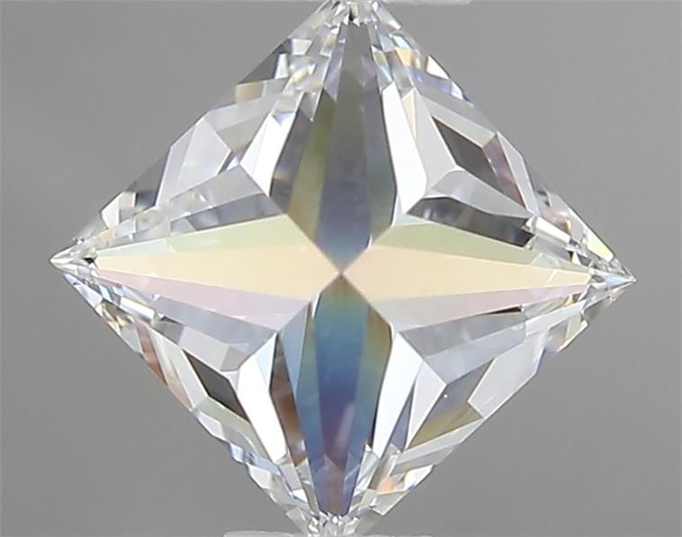 Diamante Naturale Taglio Princess 0.7ct EX/EX F VVS1 - IGI - 4.66x4.65x3.5mm