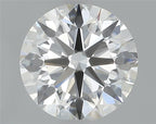 Diamante Naturale Taglio Brillante 0.59ct 3EX E VVS1 - IGI - 5.33x5.36x3.28mm