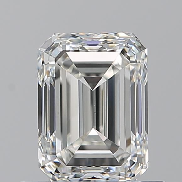 Diamante Naturale Taglio Smeraldo 0.9ct EX/EX H VS1 - GIA - 6.2x4.51x3.19mm