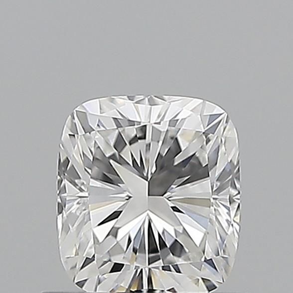 Diamante Taglio Cushion Brillante 0.6ct EX/EX E VVS1 - GIA - 5.3x4.78x3.28mm