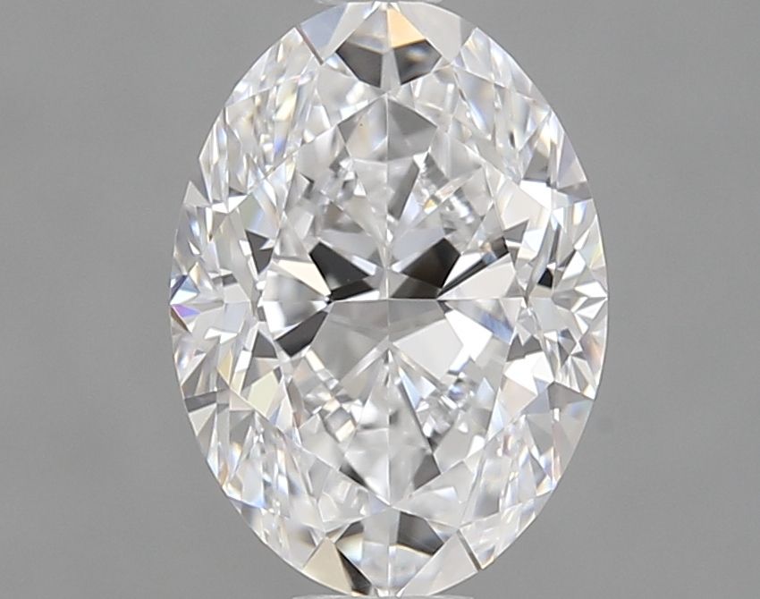 Diamante Naturale Taglio Ovale 1.2ct VG/EX D VS1 - GIA - 8.06x5.82x3.77mm