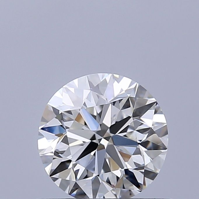 Diamante Naturale Taglio Brillante 0.5ct VG/VG/EX F VVS2 - GIA - 4.95x5.0x3.19mm