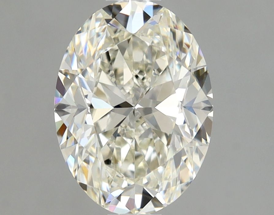 Diamante Naturale Taglio Ovale 0.9ct EX/EX J VVS1 - GIA - 7.27x5.31x3.43mm