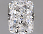 Diamante Taglio Cushion Modificato 1.21ct EX/EX E VVS1 - GIA - 6.75x5.35x3.73mm