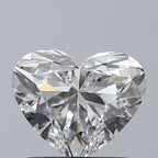 Diamante Naturale Taglio Cuore 0.91ct EX/EX G VS2 - GIA - 5.85x6.86x3.94mm