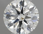 Diamante Naturale Taglio Brillante 0.37ct 3EX I VVS1 - IGI - 4.64x4.67x2.79mm