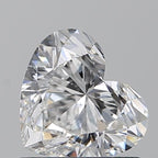Diamante Naturale Taglio Cuore 0.91ct VG/VG E VS1 - GIA - 5.88x6.67x3.85mm