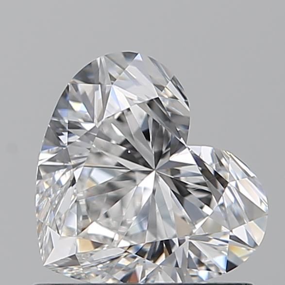 Diamante Naturale Taglio Cuore 0.91ct VG/VG E VS1 - GIA - 5.88x6.67x3.85mm
