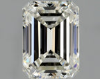 Diamante Naturale Taglio Smeraldo 0.9ct VG/VG J VVS1 - GIA - 6.42x4.69x3.18mm