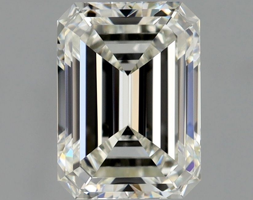 Diamante Naturale Taglio Smeraldo 0.9ct VG/VG J VVS1 - GIA - 6.42x4.69x3.18mm