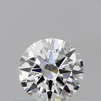 Diamante Naturale Taglio Brillante 0.3ct EX/VG/VG D VS1 - GIA - 4.37x4.34x2.59mm