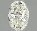 Diamante Naturale Taglio Ovale 0.43ct EX/EX I VVS1 - IGI - 6.08x4.15x2.61mm