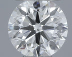 Diamante Naturale Taglio Brillante 0.45ct 3EX H VVS1 - IGI - 4.83x4.86x3.03mm